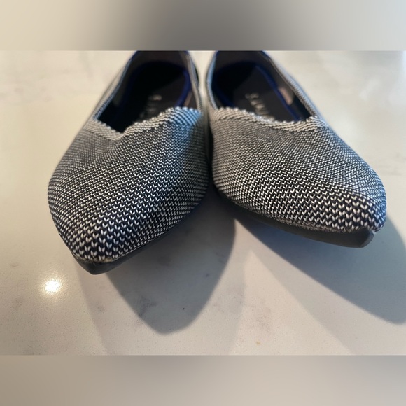 Rothy’s The Point Pebble Grey Flat , Sz 8 - Picture 2 of 13